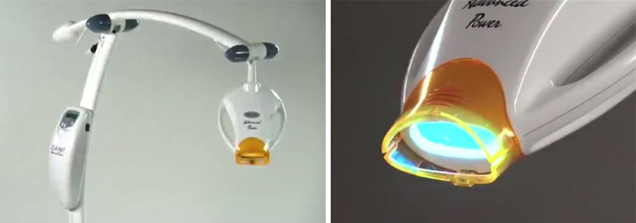 מכשיר הלבנת השיניים PHILIPS ZOOM בשיטת אור קר